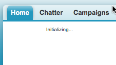 error initializing