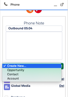 Softphone-create New