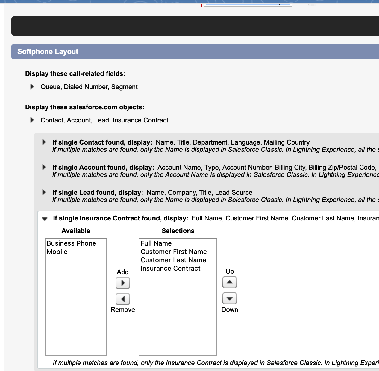 custom-object-search-display fields