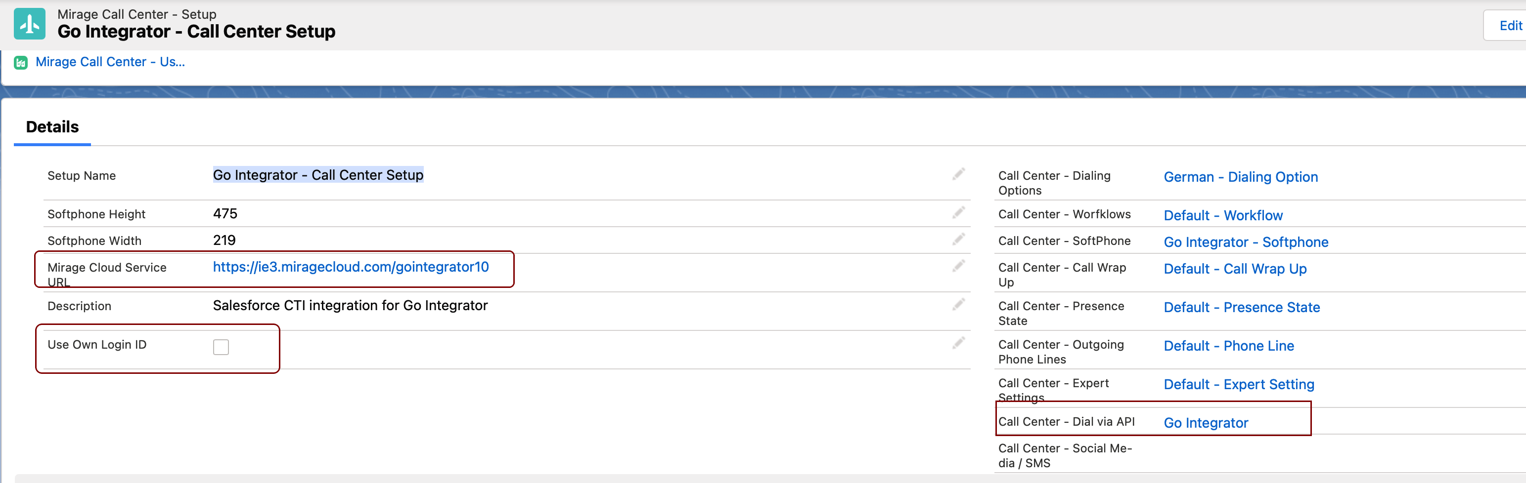 Gointegrator-call center setup-mod
