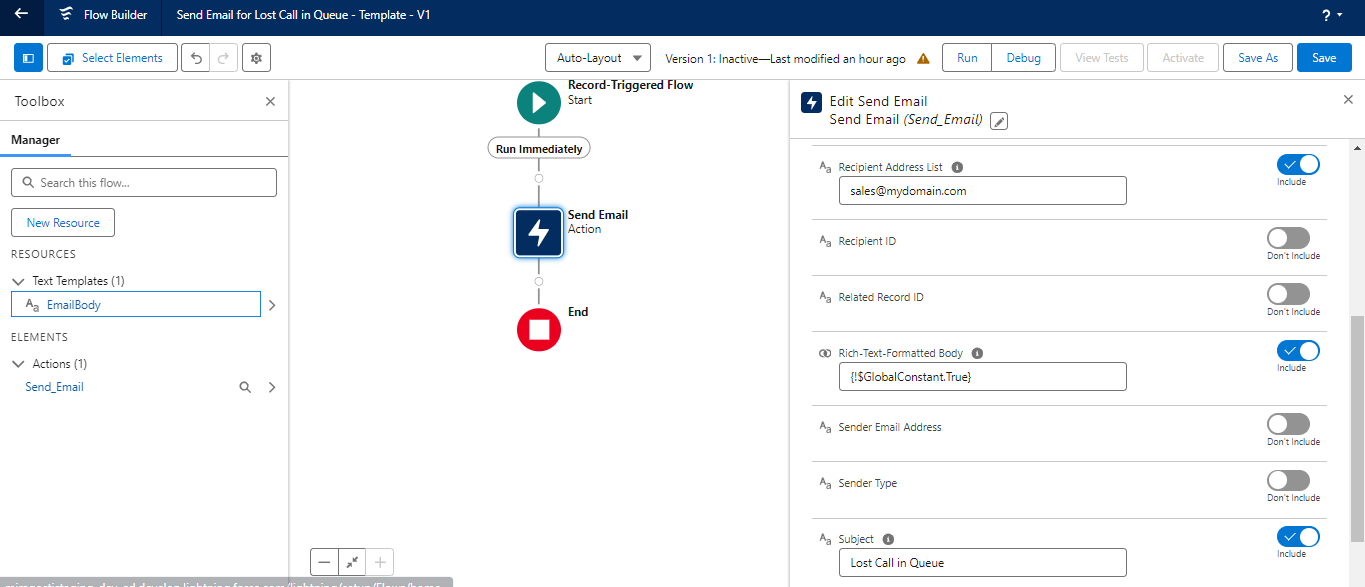 send-email-lost-call-in-queue-flow