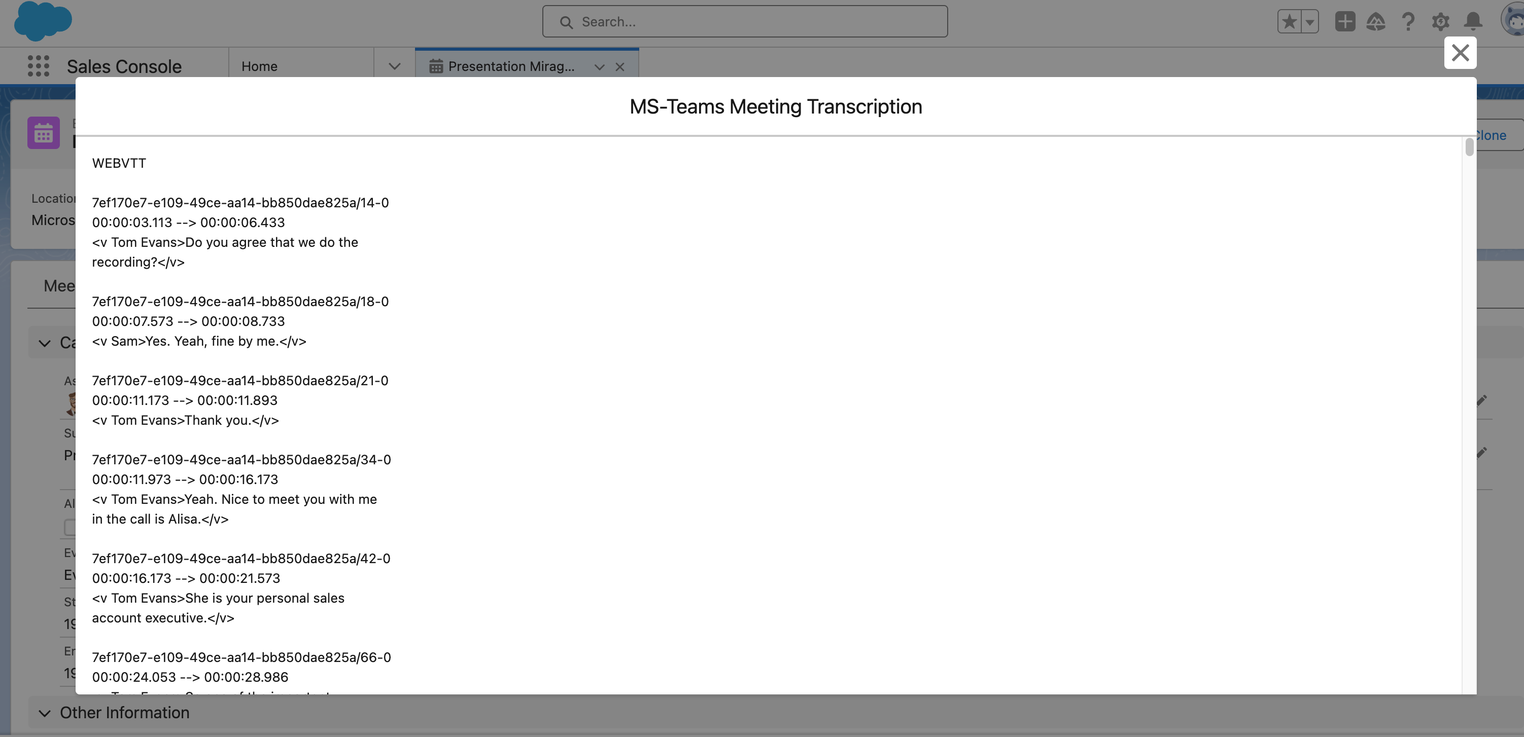 transcription-window