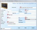 Adressbildschirm 3 