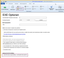 EXE Optionen 