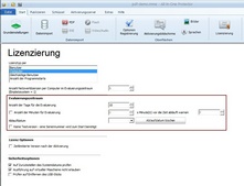 Demoversion konfigurieren  