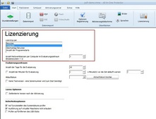 Lizenzierung  
