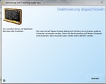 Lizenzübertragung abgeschlossen 