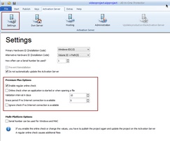 Configure regular online checks