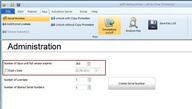 Serial Number for a subscription license 