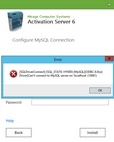 SQL Server login failed