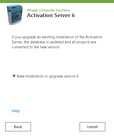 Select type of installation