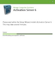 Installation is processed 