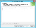 Prerequisites - Select components