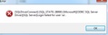 SQL Server login failed