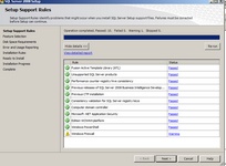 Setup Support Rules